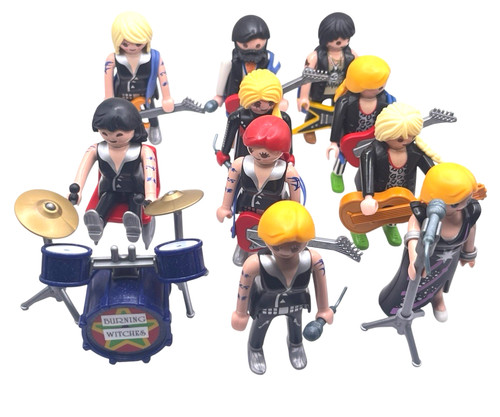 Playmobil rockband heavy metal - rockband,