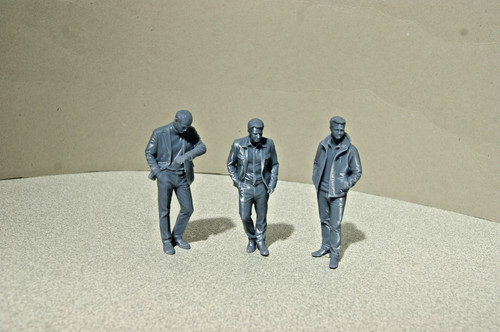 Figur wartende männer - wartende,