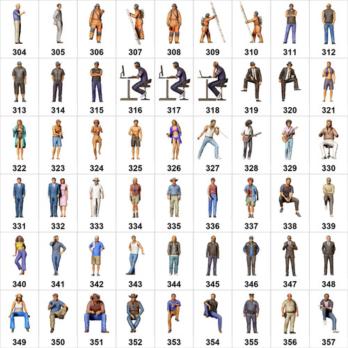 Figuren unbemalt - figuren, 1:35