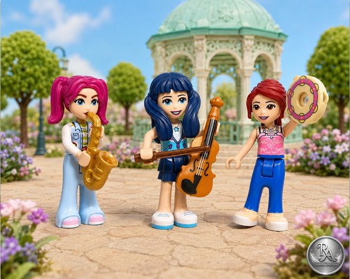 Lego friends figuren - friends,