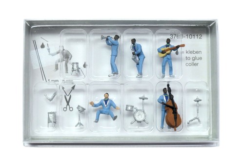 Preiser 10112 jazz band - preiser, jazz-band