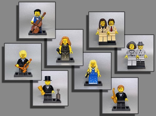 Lego figuren jazz band - figuren,