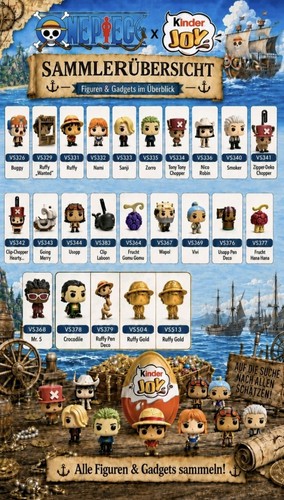 Kinder joy one piece - joy,