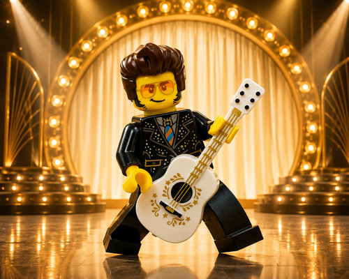 Lego figuren band sängeri - lego®,