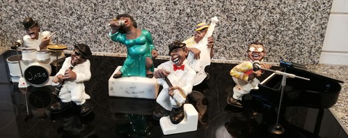 Deko jazzband konvolut figuren - jazzband,