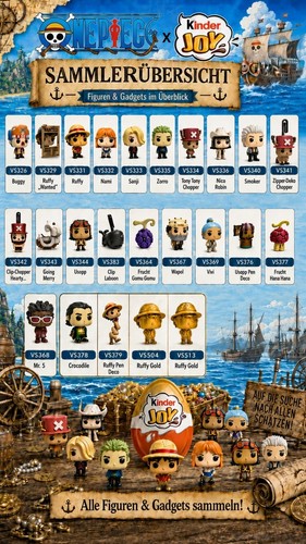 Kinder joy one piece - kinder,