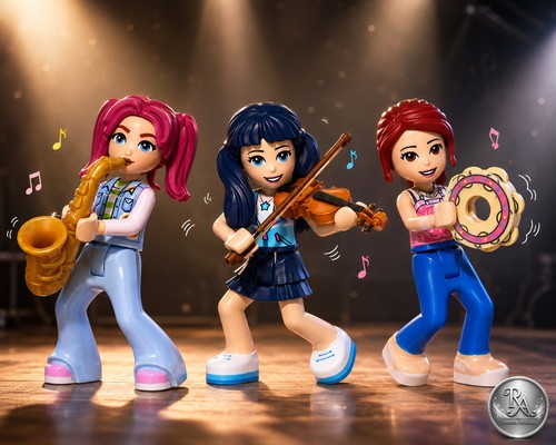 Lego friends figuren musik - friends,