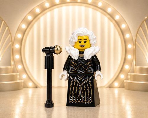 Lego figuren band sängerin - figuren,