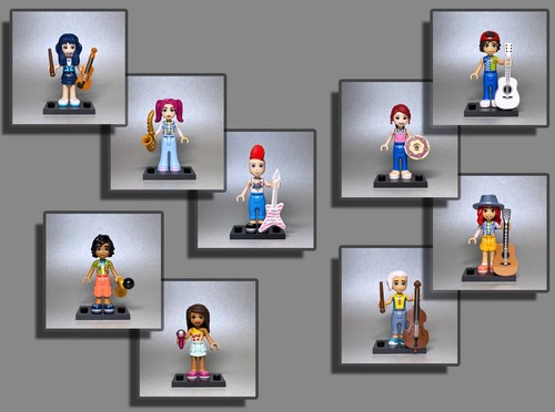 Lego friends figuren - lego®, musik